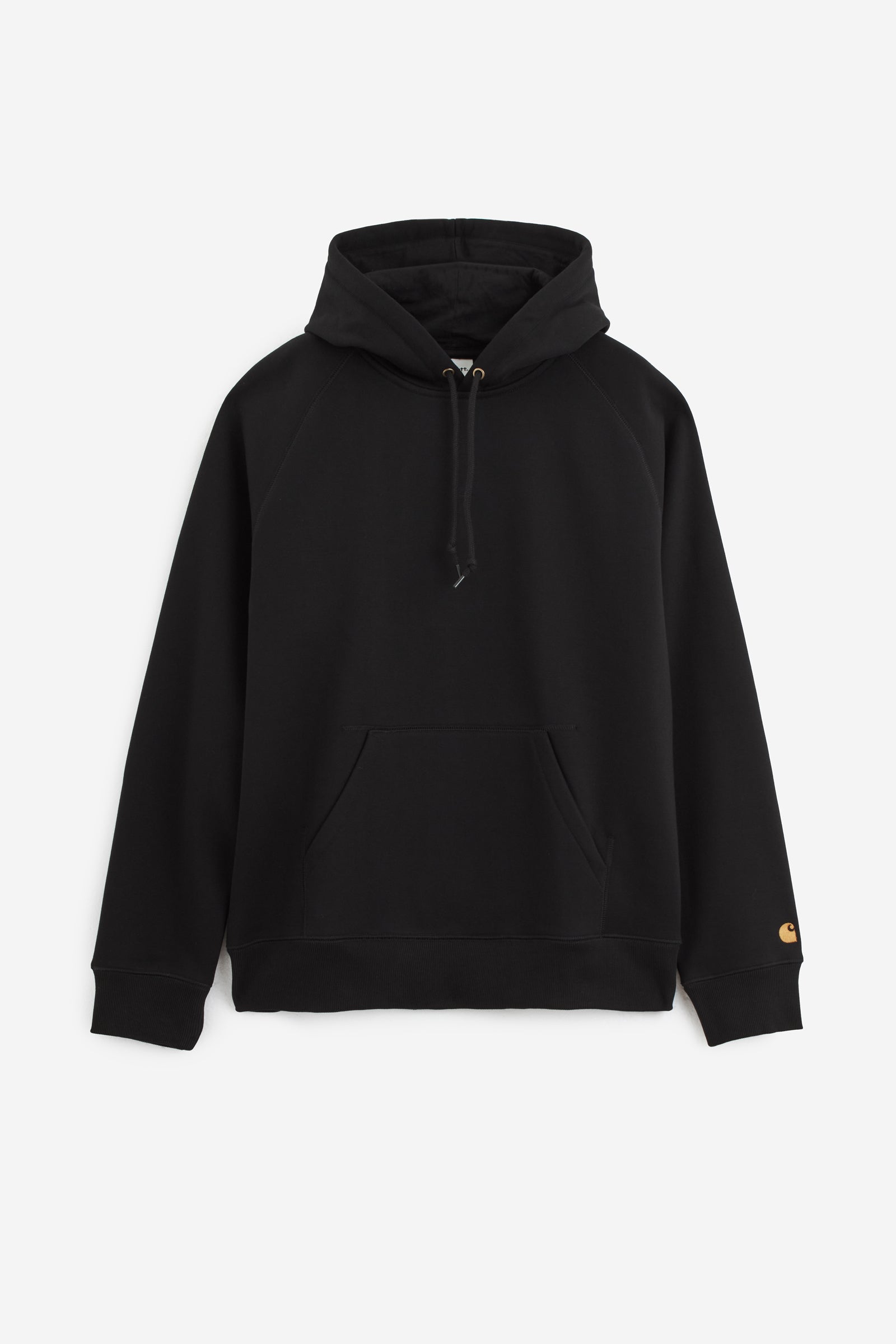 felpa hooded chase sweat in cotone nero 37060319981_felpe