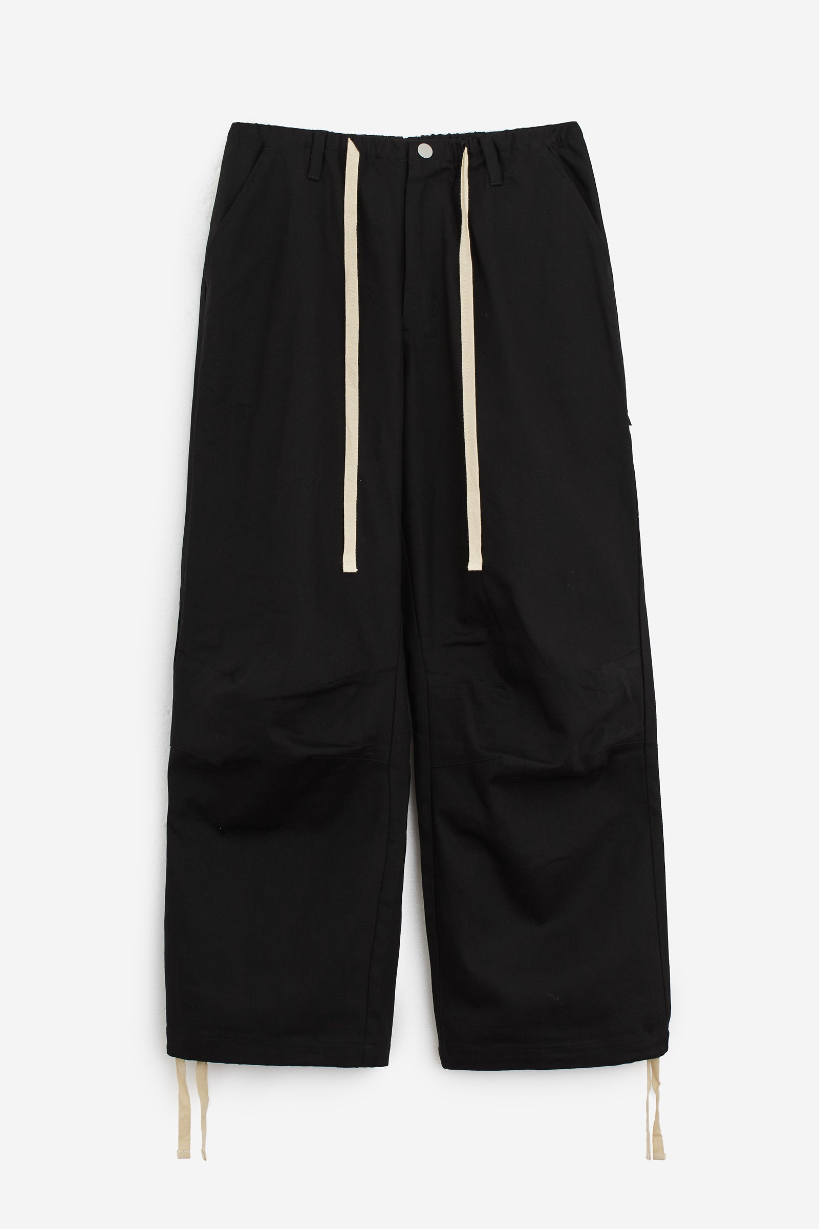 wander wide leg trousers in black cotton 38016311508_pantaloni